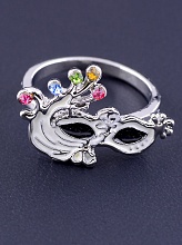 картинка Кольцо Сrystal  (родий) от магазина Wolves