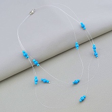 картинка Подвеска Бирюза 45 см от магазина Wolves