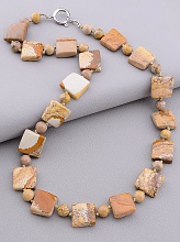 картинка Бусы Яшма 53 см от магазина Wolves