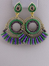 картинка Серьги Бисер 55x40мм от магазина Wolves