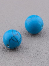 картинка Кабошон Бирюза 10 мм от магазина Wolves