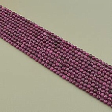 картинка Нитка Рубин 38 см 5 5 мм (Без замка) от магазина Wolves