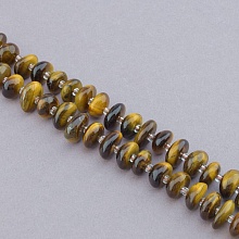 картинка Нитка Тигровый глаз 39 см (Без замка) от магазина Wolves