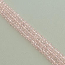 картинка Нитка Чешский хрусталь 43 см 4 мм (Без замка) от магазина Wolves