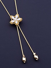 картинка Подвеска 'XUPING' Фианит 50 см (позолота 18к) от магазина Wolves