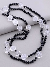 картинка Бусы Горный хрусталь 110 см от магазина Wolves