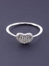 картинка Кольцо 'XUPING' Фианит (родий) от магазина Wolves