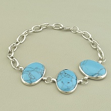 картинка Браслет Бирюза 23 см от магазина Wolves