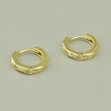 картинка Серьги 'XUPING' Фианит (позолота 18к (лимонная)) от магазина Wolves