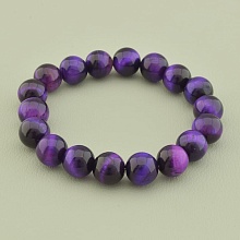 картинка Браслет 'SUNSTONES' Кошачий глаз 17 см от магазина Wolves