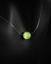 картинка Чокер невидимка с камнем Оникс (зелёный) от магазина Wolves