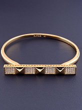 картинка Браслет 'XUPING' Фианит 17 см (позолота 18к) от магазина Wolves