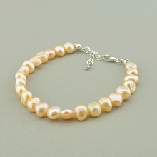 картинка Браслет 'SUNSTONES' Жемчуг 17 см от магазина Wolves
