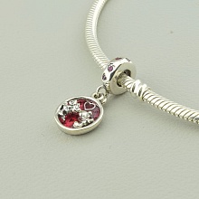 картинка Шарм 'Pandora style' Фианит Серебро(925) от магазина Wolves