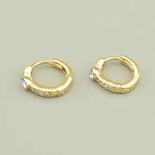 картинка Серьги 'XUPING' Swarovski (позолота 18к) от магазина Wolves