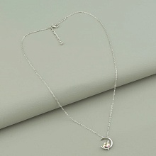 картинка Подвеска 'Saiya' Фианит 41 см (родий) от магазина Wolves