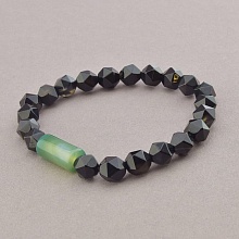 картинка Браслет 'SUNSTONES' Агат 17 см от магазина Wolves