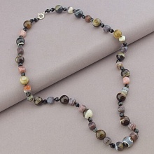 картинка Бусы 'SUNSTONES' Агат 65 см от магазина Wolves