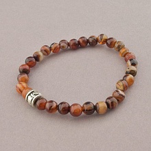 картинка Браслет 'SUNSTONES' Агат 17 см от магазина Wolves