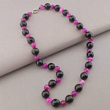 картинка Бусы 'SUNSTONES' Агат 65 см от магазина Wolves