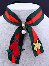 картинка Чокер 'FJ' Майорка Ткань 30 см от магазина Wolves