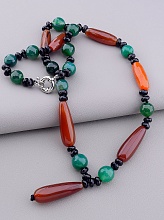 картинка Бусы Сердолик Агат 60 см от магазина Wolves