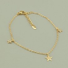 картинка Браслет 'XUPING' Фианит 18 см (позолота 18к) от магазина Wolves