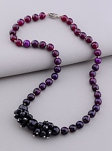 картинка Бусы 'SUNSTONES' Агат 46 см от магазина Wolves