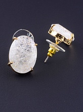 картинка Серьги 'Juleeze' Фианит (позолота 18к) от магазина Wolves