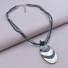 картинка Подвеска Галиотис Бисер Перламутр 46 см от магазина Wolves