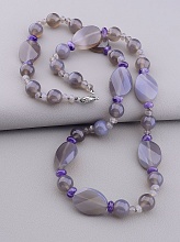картинка Бусы Агат Аметист 68 см от магазина Wolves