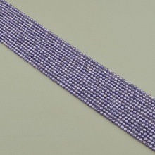 картинка Нитка Циркон 37 см 3 мм (Без замка) от магазина Wolves