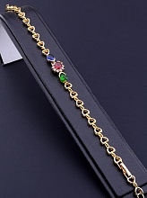 картинка Браслет 'XUPING' Фианит 18 см (позолота 18к) от магазина Wolves