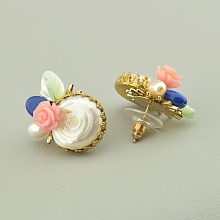 картинка Серьги 'Hand Made' Майорка Бижутерный сплав от магазина Wolves