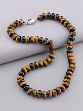 картинка Бусы 'SUNSTONES' Тигровый глаз 45 см от магазина Wolves