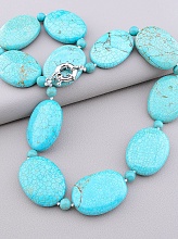 картинка Бусы Бирюза 58 см от магазина Wolves
