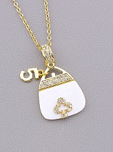 картинка Подвеска Перламутр Сrystal 42 см от магазина Wolves