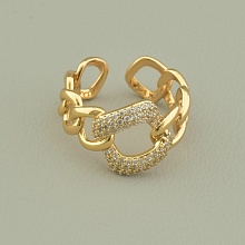 картинка Кольцо 'XUPING' Фианит (позолота 18к) от магазина Wolves