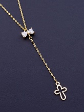 картинка Подвеска 'XUPING' Фианит 44 см (позолота 18к) от магазина Wolves