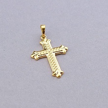 картинка Крестик 'XUPING'  (позолота 18к) от магазина Wolves