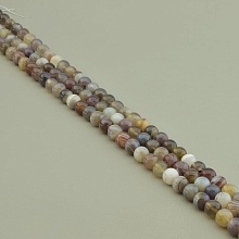 картинка Нитка Агат 39 см 8 мм (Без замка) от магазина Wolves