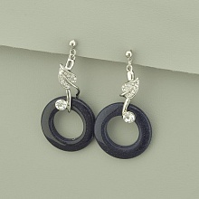 картинка Серьги Каирская ночь Фианит от магазина Wolves