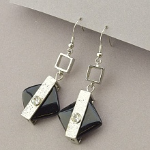 картинка Серьги Агат Сrystal от магазина Wolves