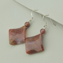 картинка Серьги Яшма от магазина Wolves