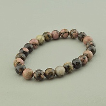 картинка Браслет 'SUNSTONES' Родонит 19 5 см от магазина Wolves