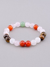 картинка Браслет 'SUNSTONES' Самоцветы 16 см от магазина Wolves