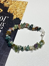 картинка Браслет Яшма на карабине от магазина Wolves