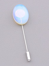 картинка Брошь 'SUNSTONES' Лунный камень от магазина Wolves