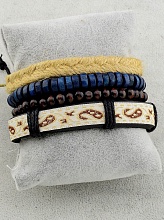 картинка Браслет Эко кожа 17 см от магазина Wolves