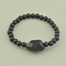 картинка Браслет 'SUNSTONES' Шунгит Агат 17 см от магазина Wolves
